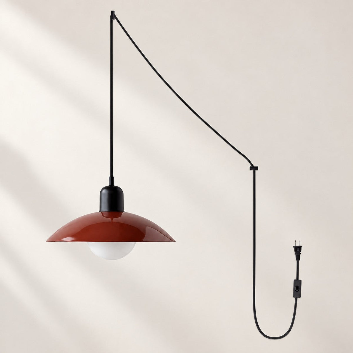 Home Decor : Mid Century Bauhaus Plug-In Pendant Light in van Vandaliamo