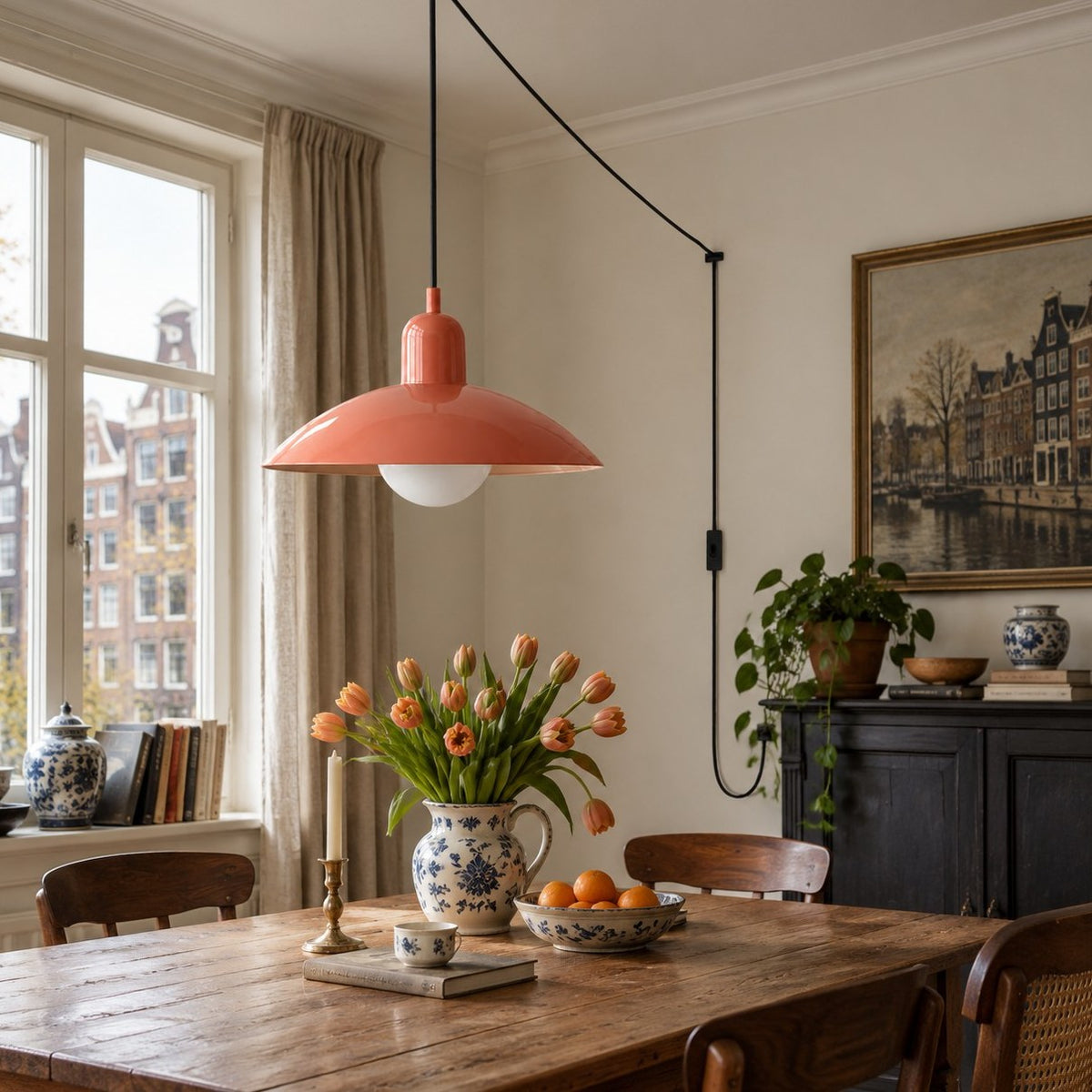 Home Decor : Mid Century Bauhaus Plug-In Pendant Light in van Vandaliamo