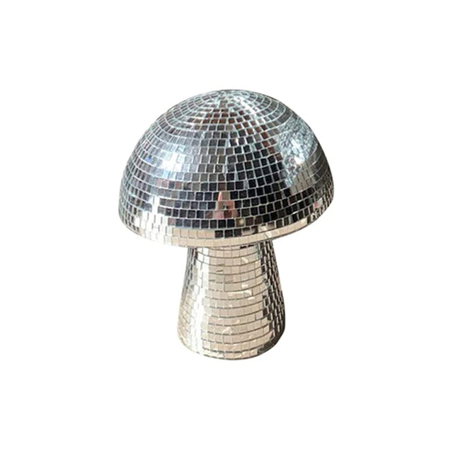 Decorative Accent Lamp : Disco Ball Mushroom Lamp – Mirror Mosaic Accent Light in van Vanda Liamo