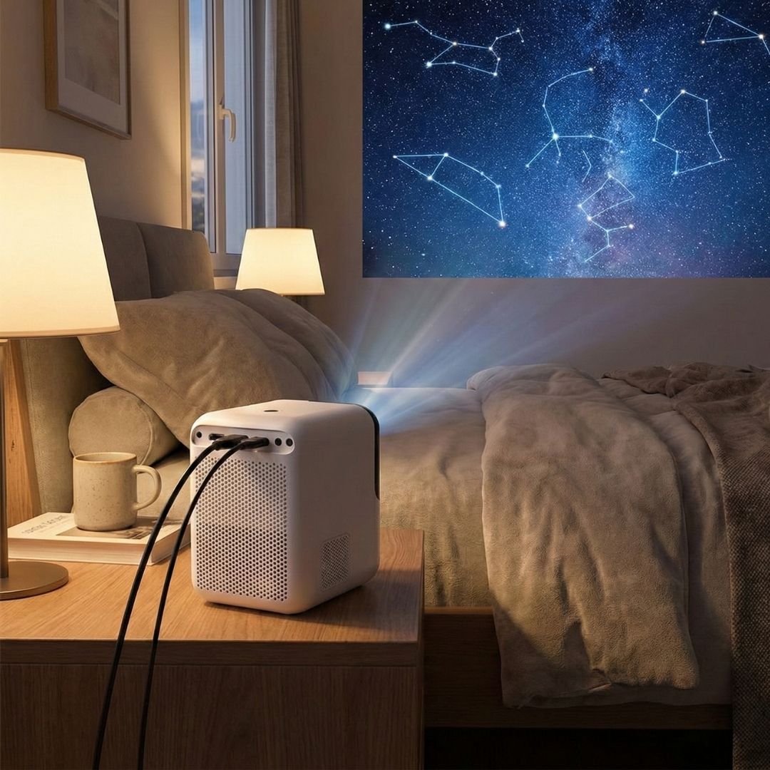 Home Decor : Mini HD Home Theater Projector - Portable in van Vandaliamo