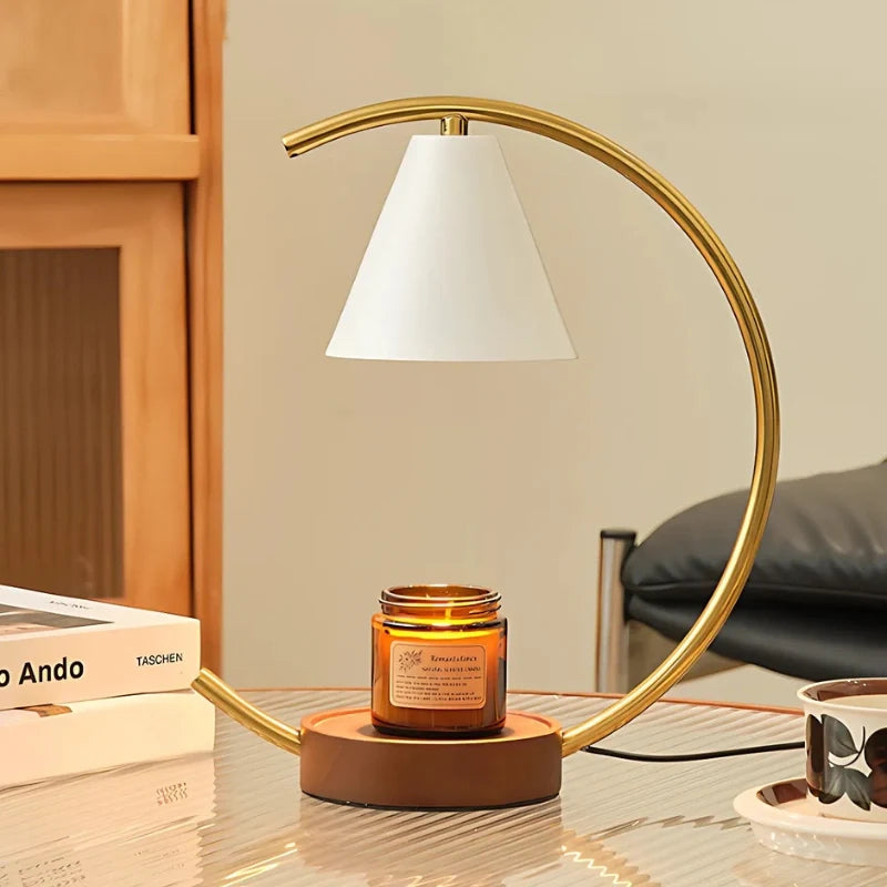Moonveil Wax Warmer Lamp – Elegant Candle & Wax Melt Warmer