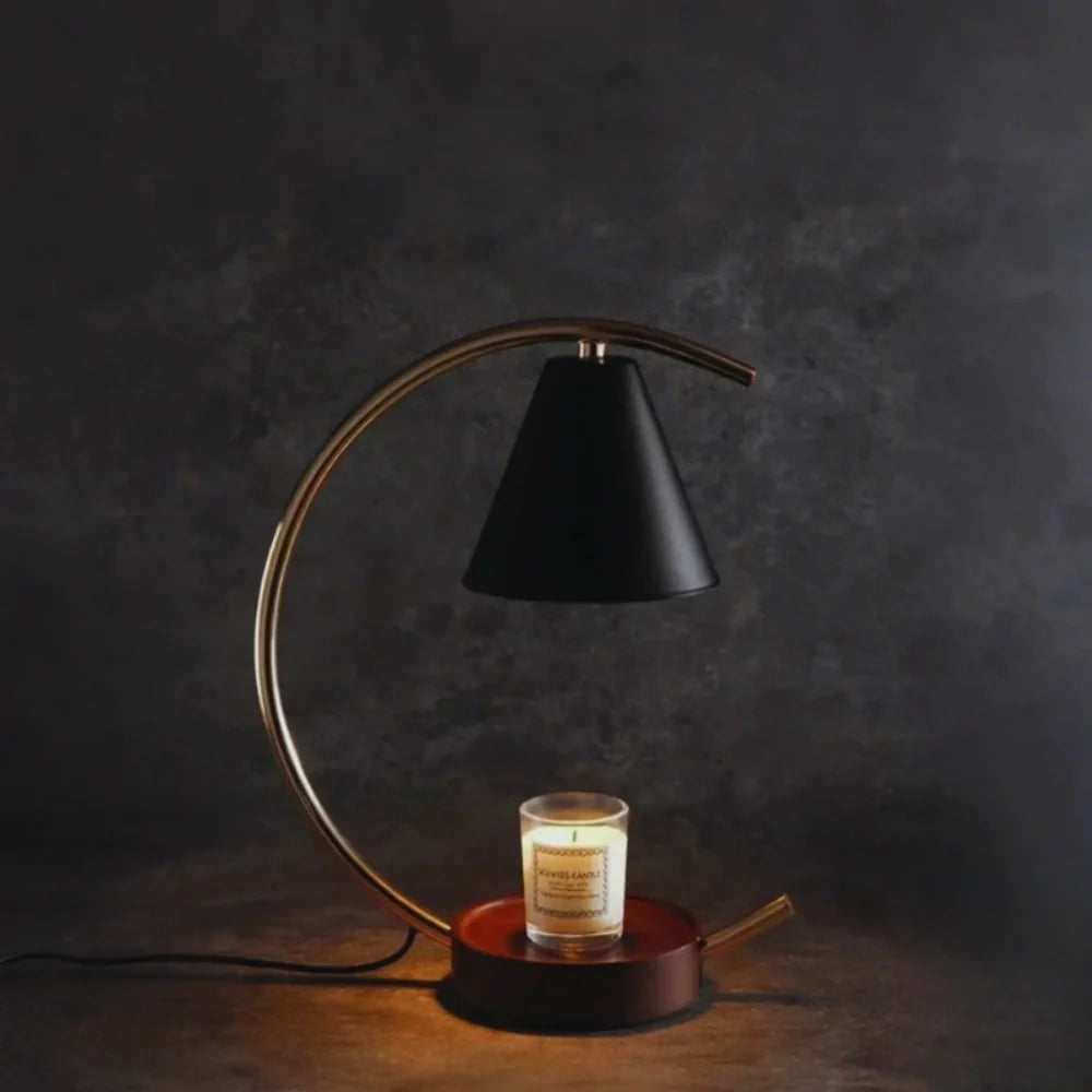 Moonveil Wax Warmer Lamp – Elegant Candle & Wax Melt Warmer
