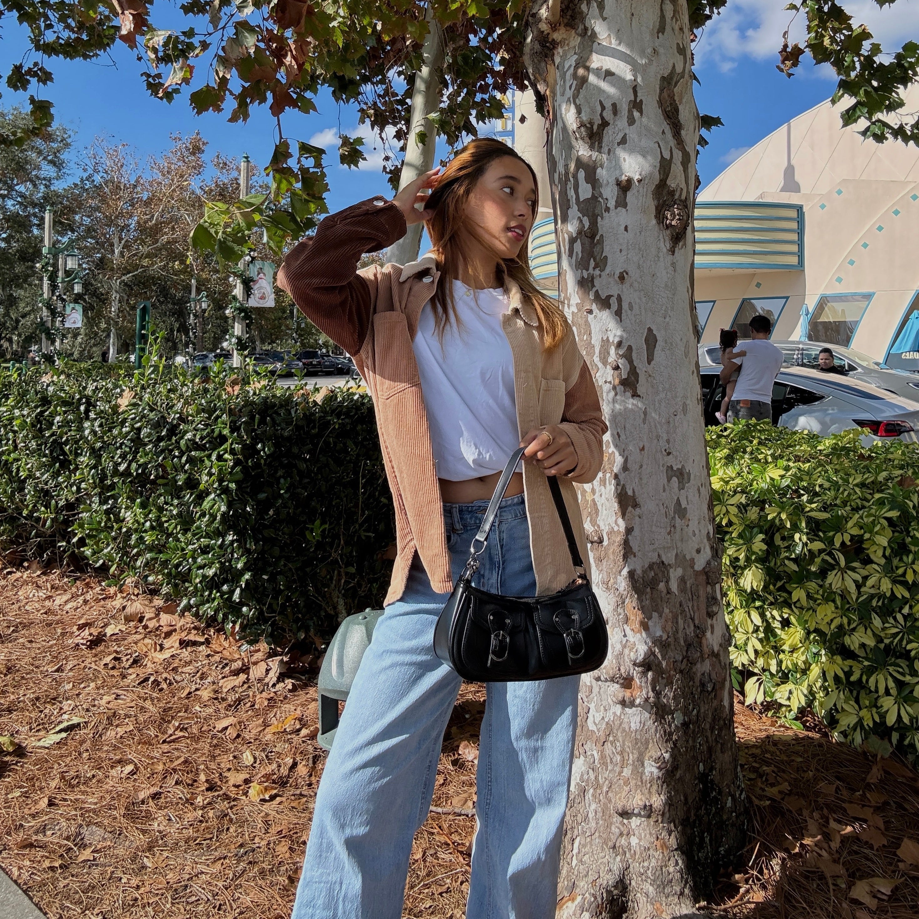 Trendy shoulder bag with a luxurious look | Perfect for every day