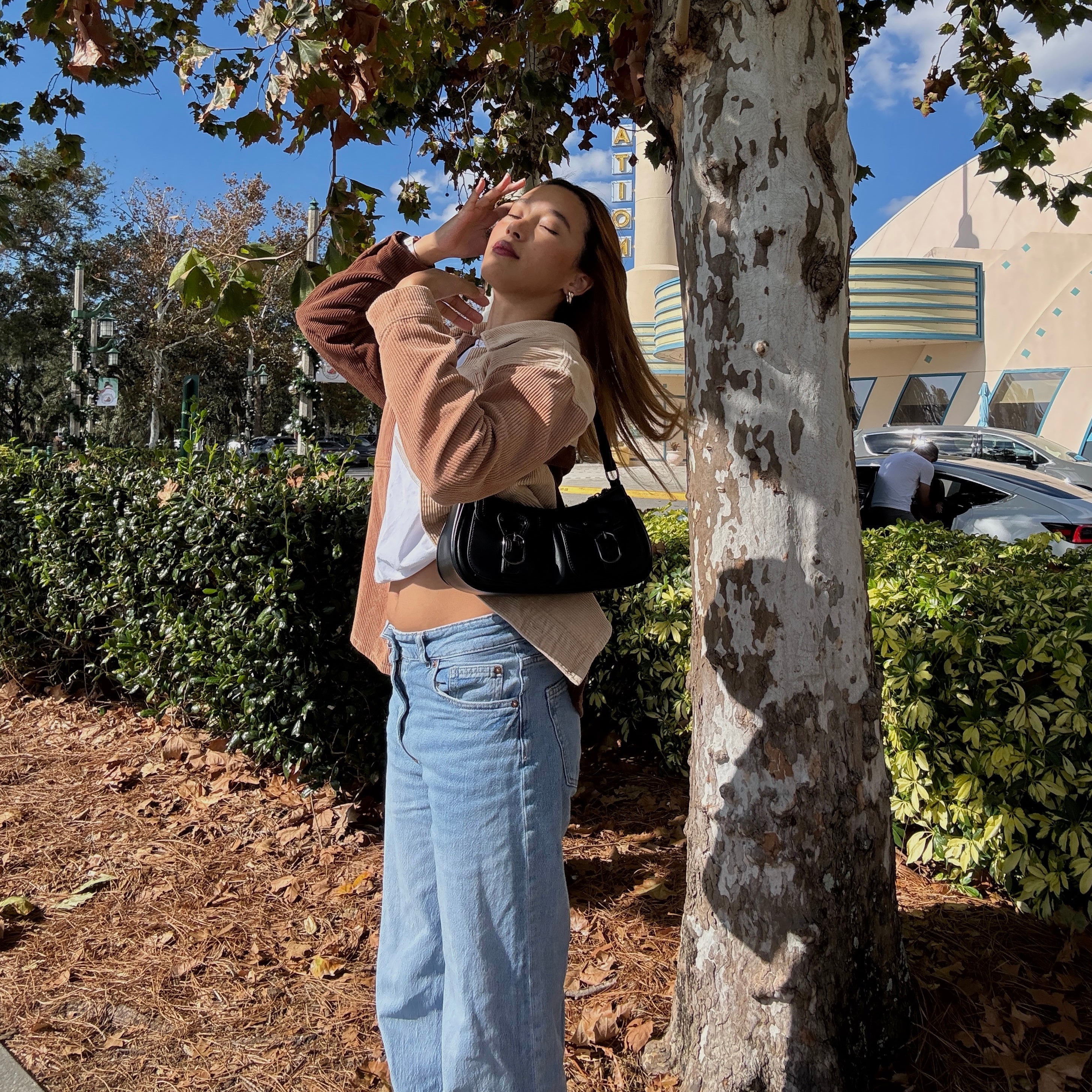 Trendy shoulder bag with a luxurious look | Perfect for every day
