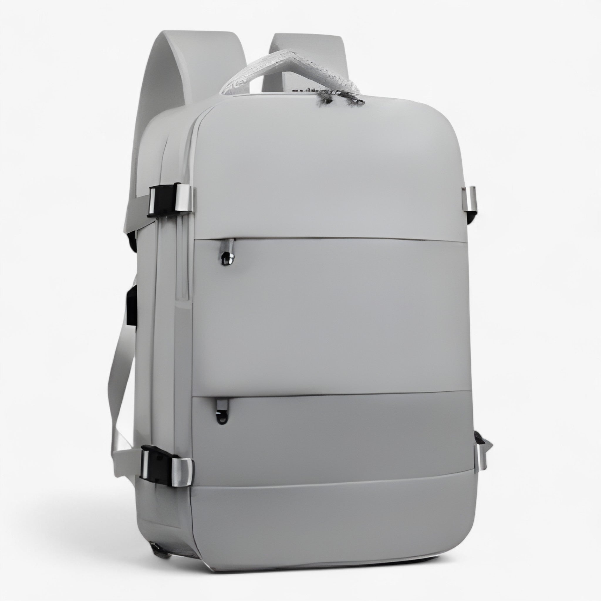 bags : Compact Cabin Backpack - Practical and Stylish in Black van Vandaliamo
