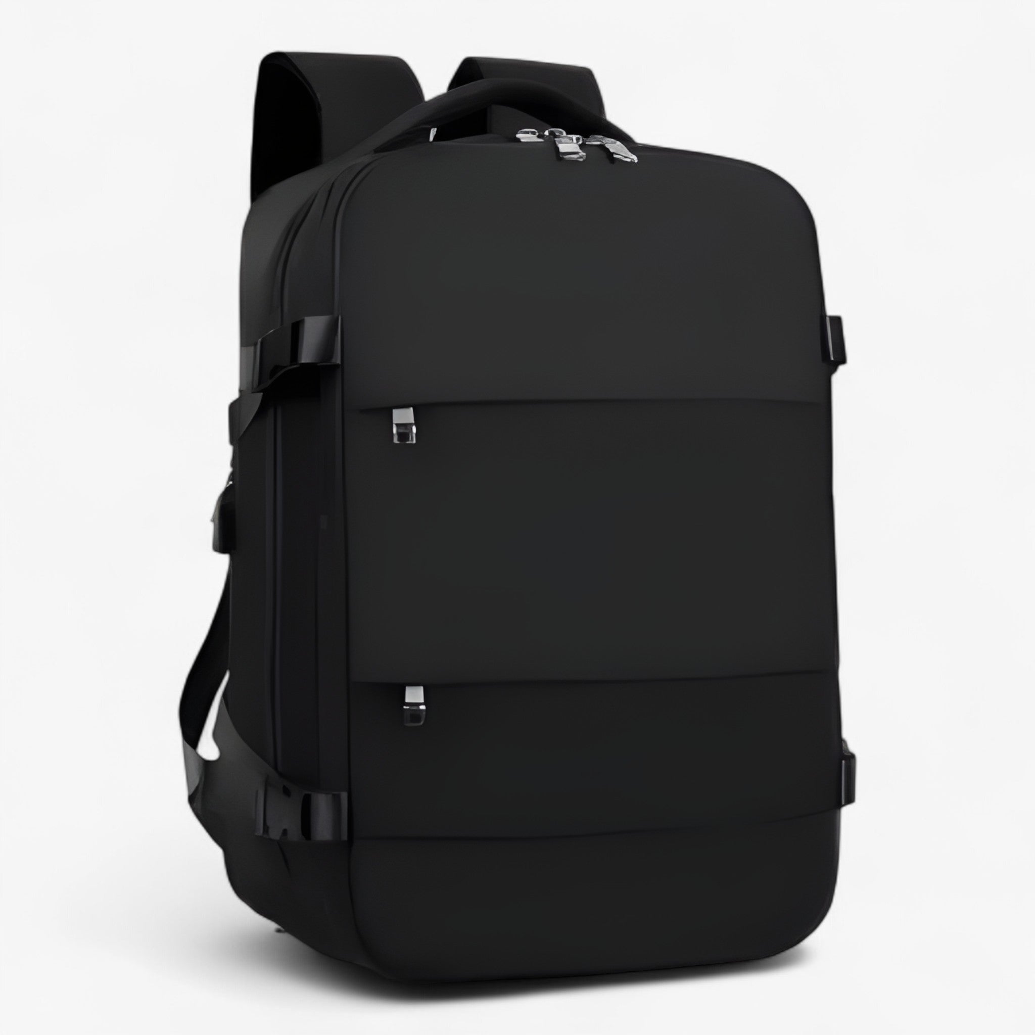 bags : Compact Cabin Backpack - Practical and Stylish in Peacock Blue van Vandaliamo
