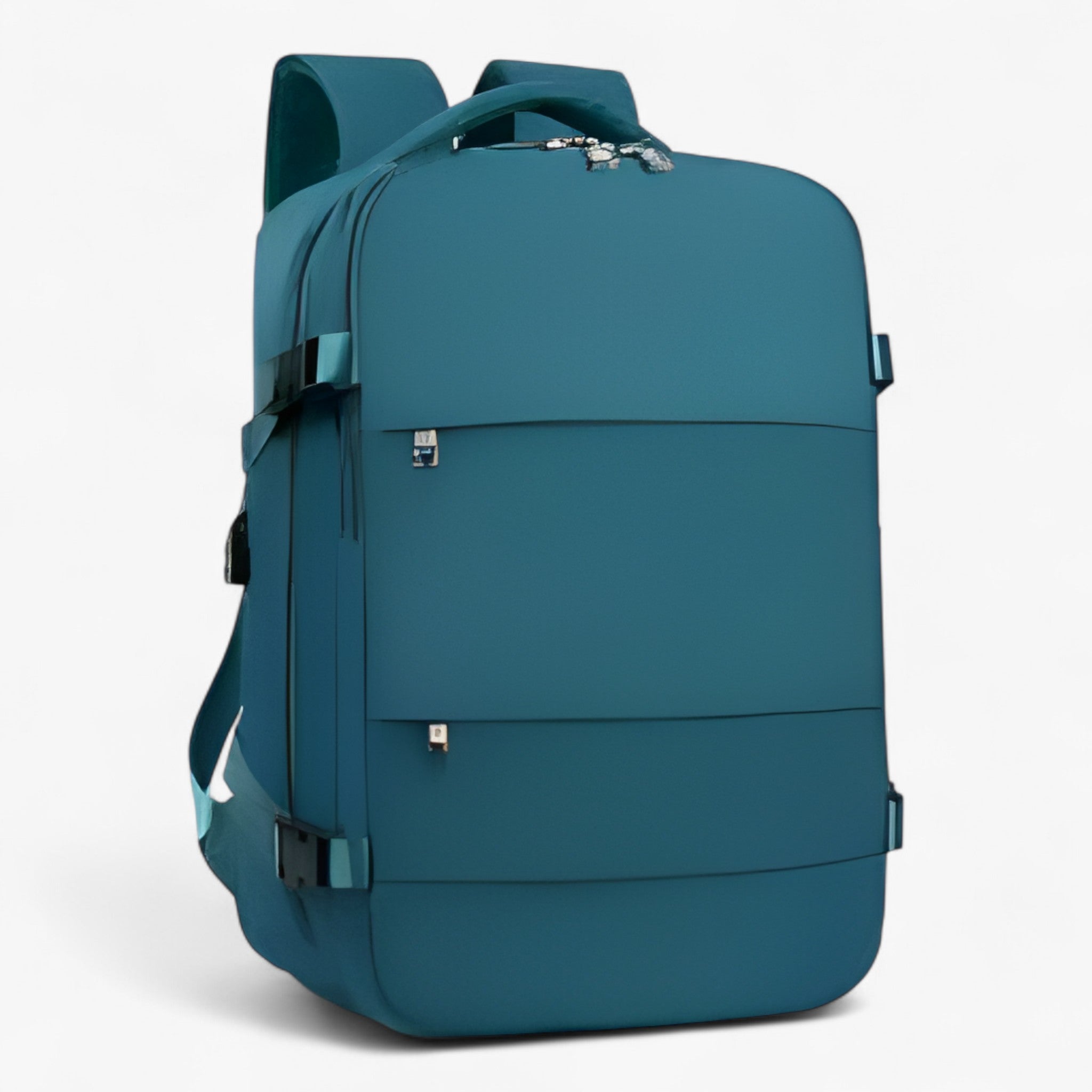 bags : Compact Cabin Backpack - Practical and Stylish in Olive Green van Vandaliamo