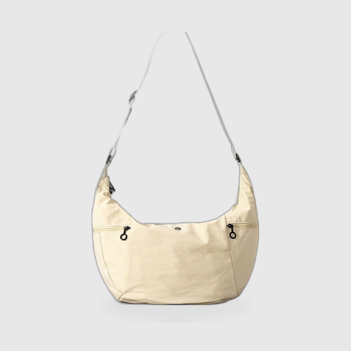 Hobo Bag : Crescent Moon Hobo Bag – Sculptural Curved Shoulder Bag in van Vanda Liamo