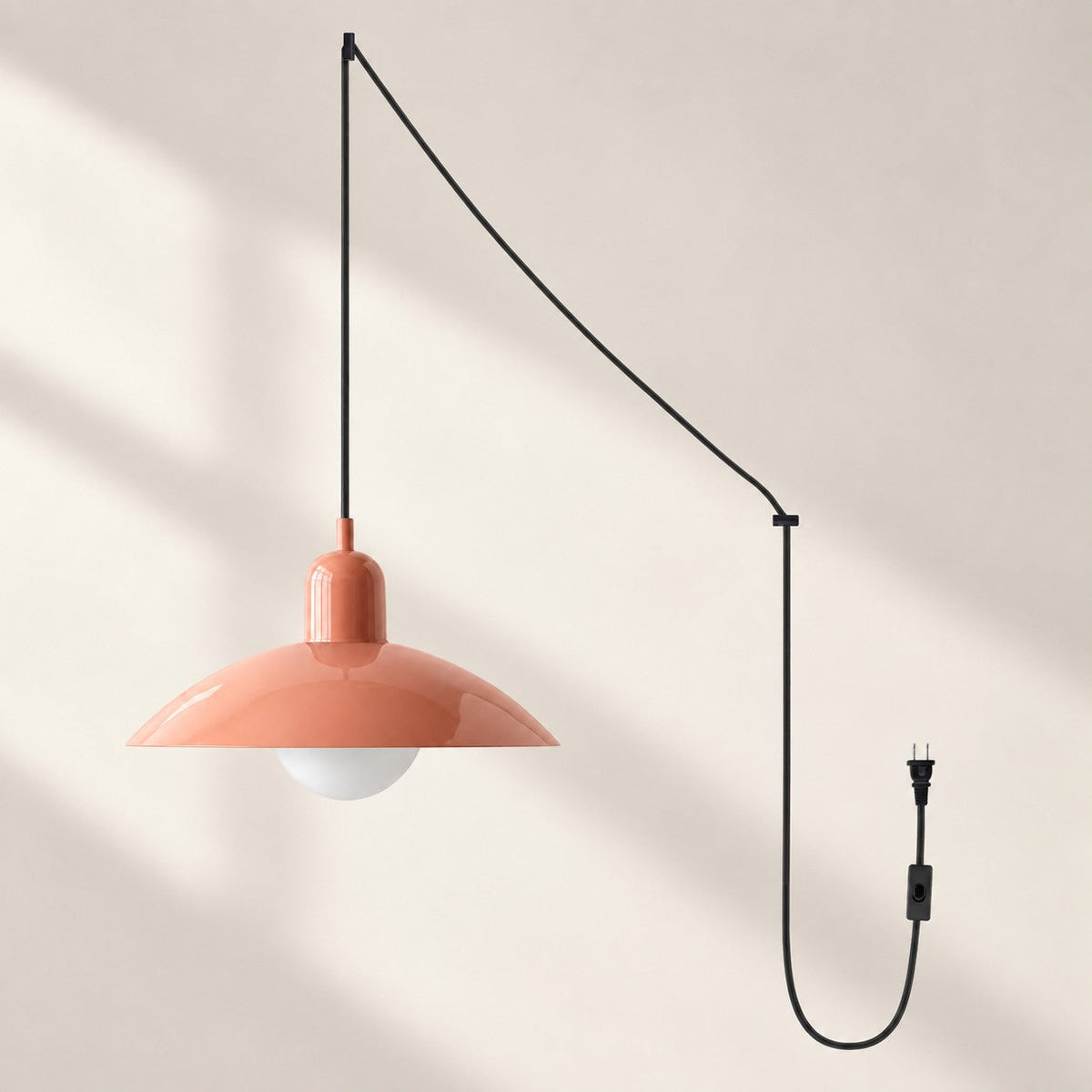 Home Decor : Mid Century Bauhaus Plug-In Pendant Light in van Vandaliamo
