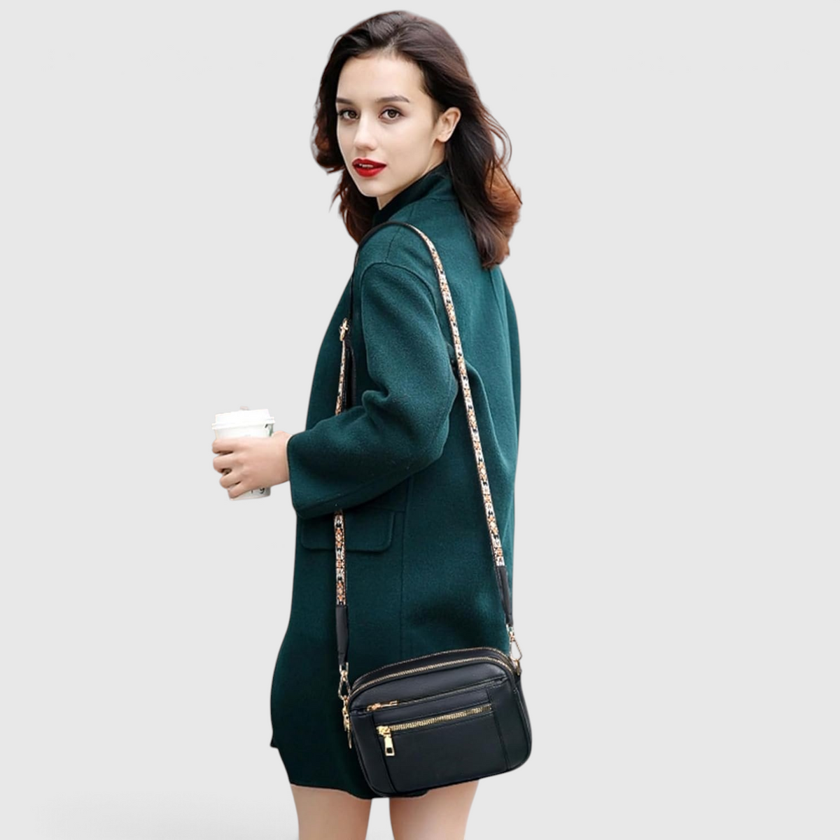 Women's Casual Crossbody Bag - Everyday Shoulder Bag