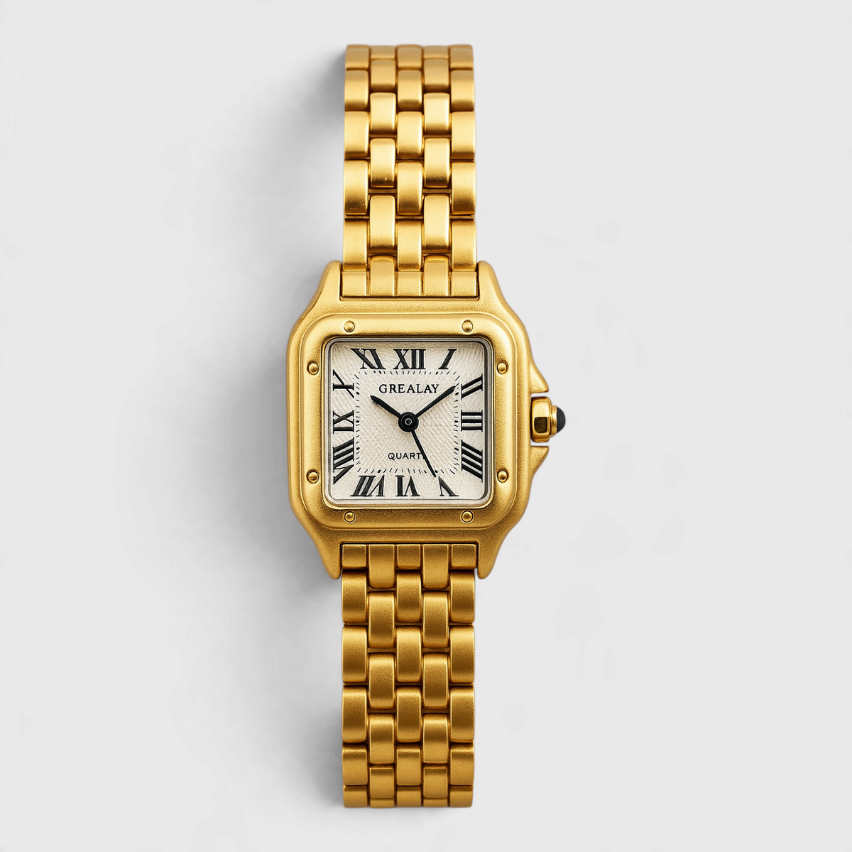Watch : Women's Two-Tone Bracelet Watch in Gold van Vandaliamo