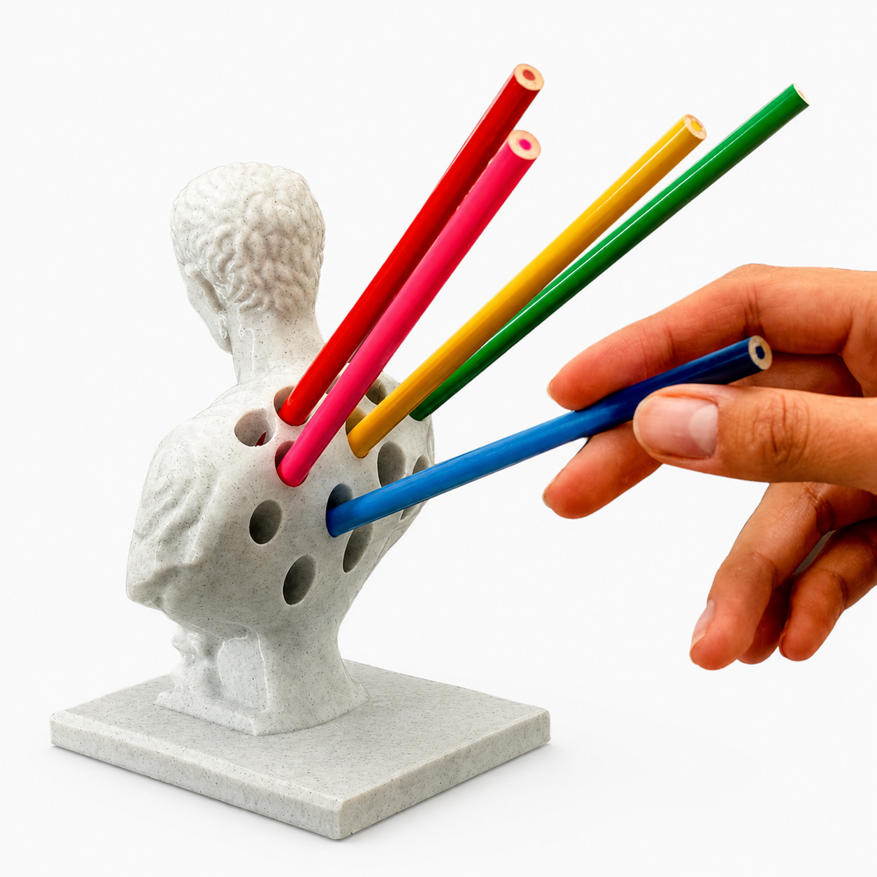 Vintage Desk Pen Holder