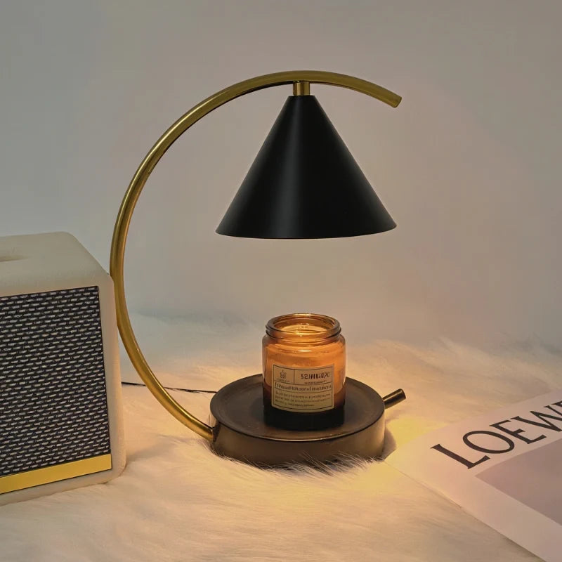 Moonveil Wax Warmer Lamp – Elegant Candle & Wax Melt Warmer