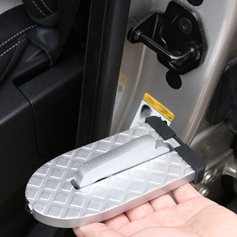 Foldable Car Door Step and Emergency Glass Breaker