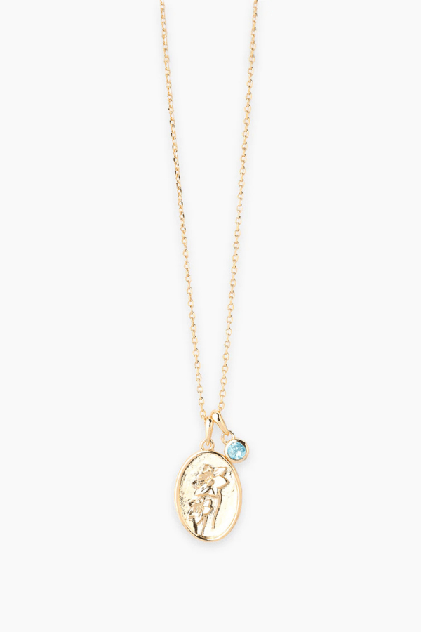 Necklace : Birth Month Necklace in March van Vandaliamo