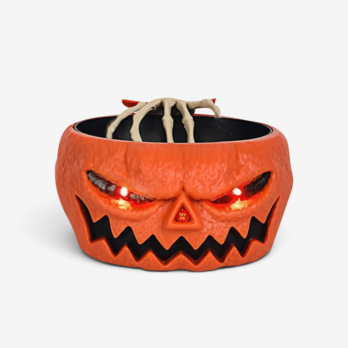 Gifts – Seasonal – Halloween : Motion Sensor Skeleton Hand Candy Bowl in Pumpkin van Vandaliamo