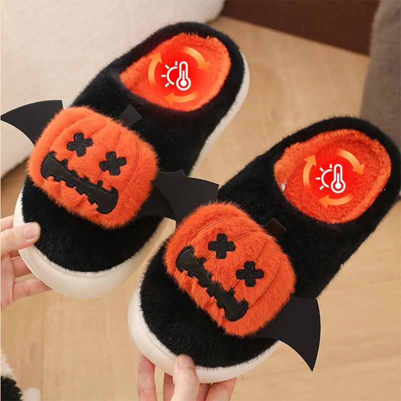 Gifts – Seasonal – Halloween : Halloween Cartoon House Slippers in van Vandaliamo
