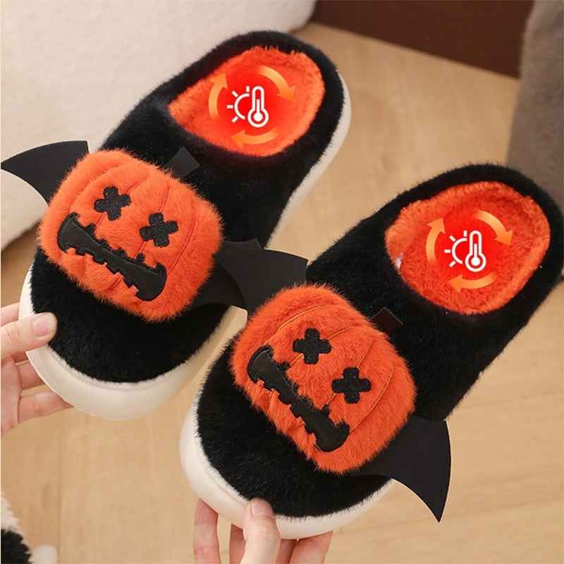 Gifts – Seasonal – Halloween : Halloween Cartoon House Slippers in van Vandaliamo