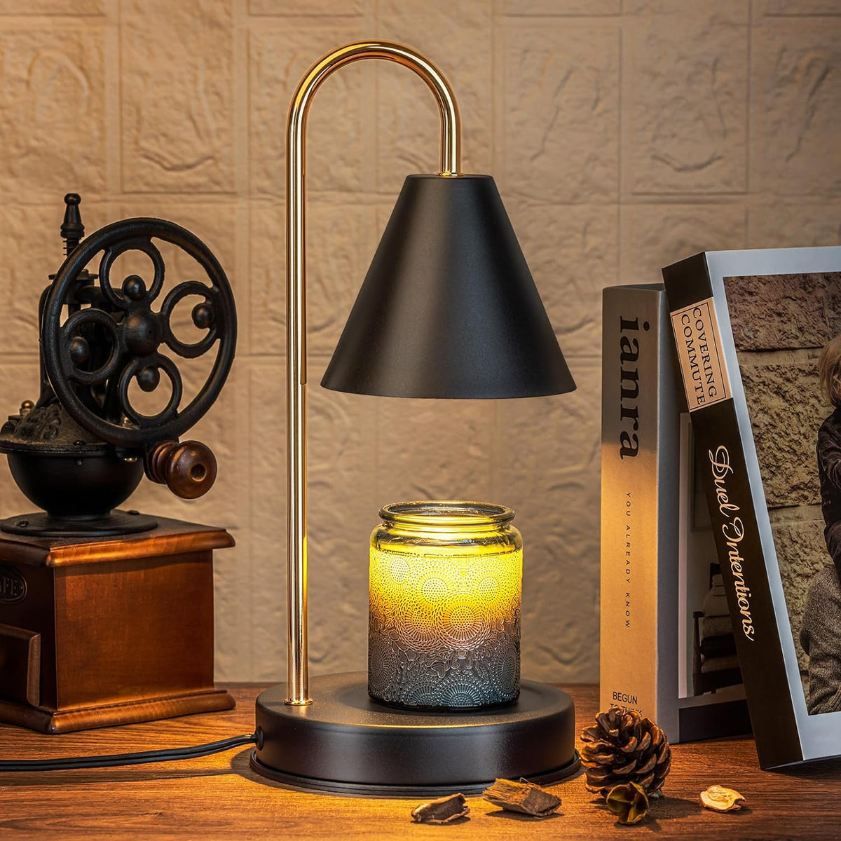 Candle Warmer Lamp : Candle Warmer Lamp – Flameless Wax Melting Light in van Vandaliamo