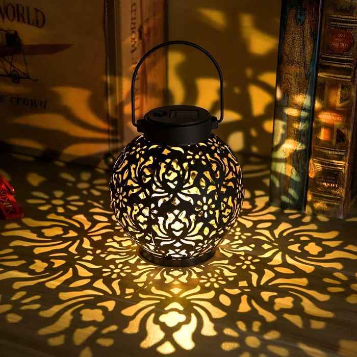 Garden Lighting : Solar-Powered Decorative Outdoor Pendant Light in van Vandaliamo