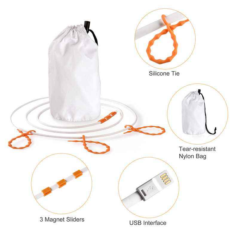LED Strip Light : Portable Camping LED Strip Light – Waterproof, USB Rechargeable in van Vanda Liamo