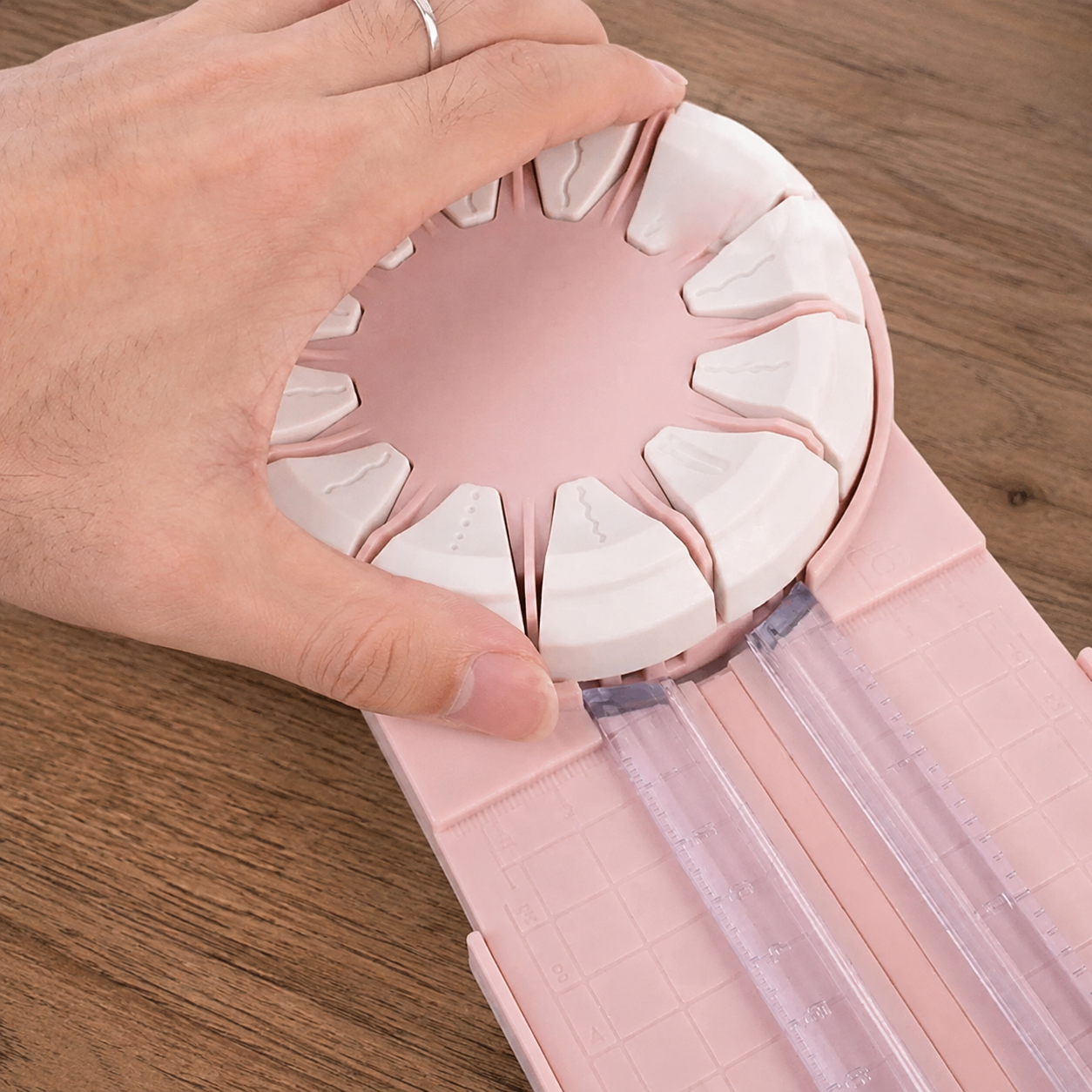 12-in-1 Rotating Trimmer Paper Cutter