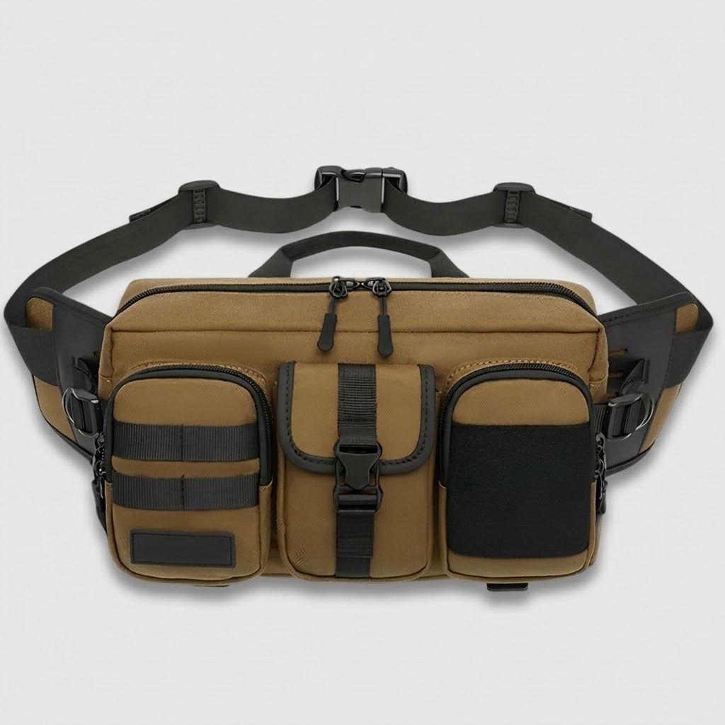 Anti-Theft Shoulder Bag with Built-In USB Charging Port