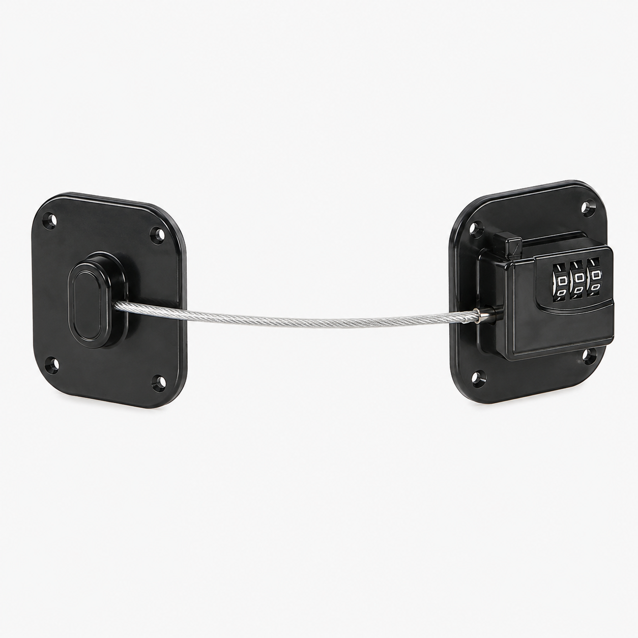 Safety Locks for Refrigerators, Cabinets & Drawers (2-Pack)