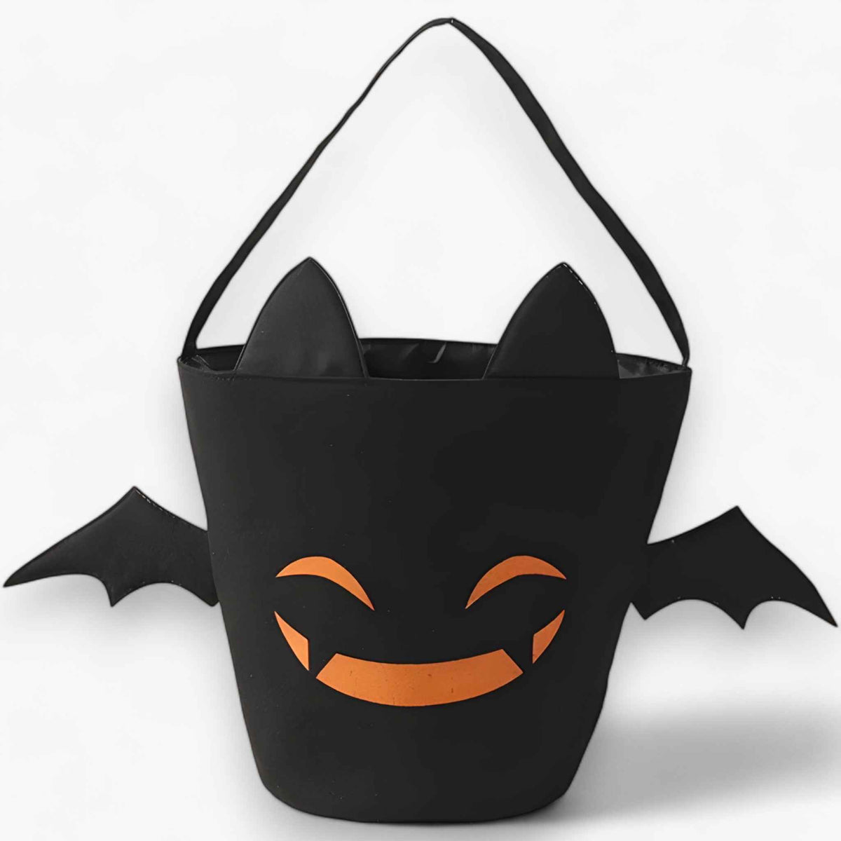 bags : Pumpkin Candy Basket - Fun Basket for Halloween Parties and Gifts in Black 2 van Vandaliamo