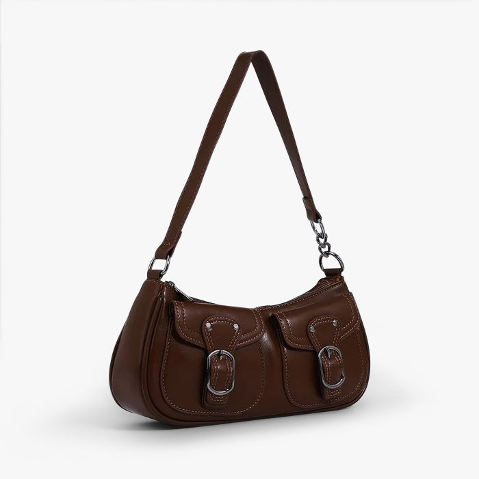 Trendy shoulder bag with a luxurious look | Perfect for every day