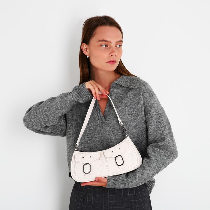 Trendy shoulder bag with a luxurious look | Perfect for every day
