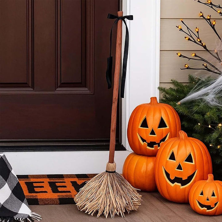 Floating Witch Broom - Sound and Motion Activated