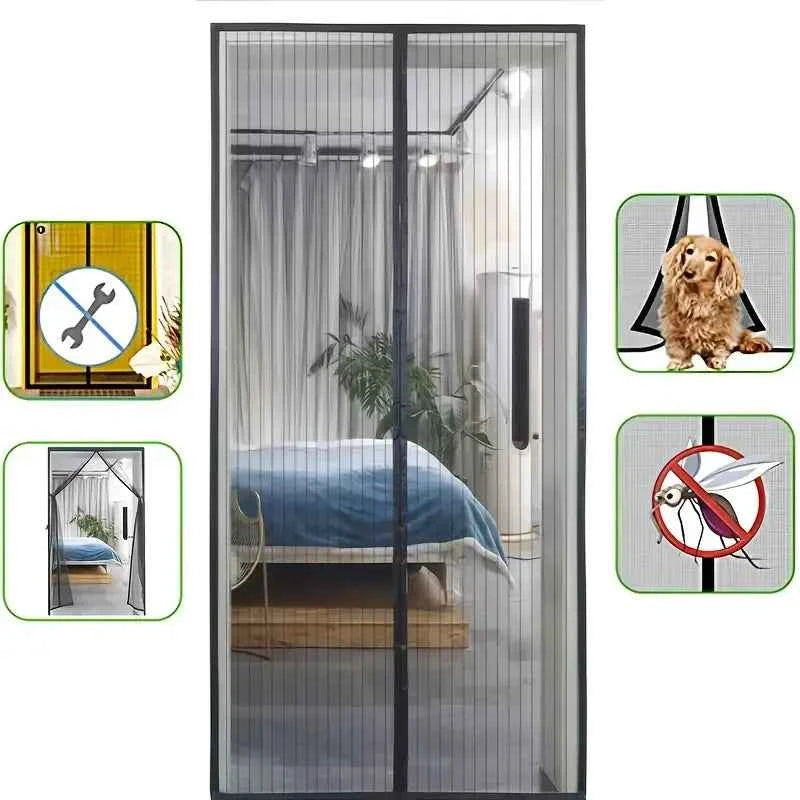 house & garden : BugGuard | Magnetic screen door in van Vandaliamo