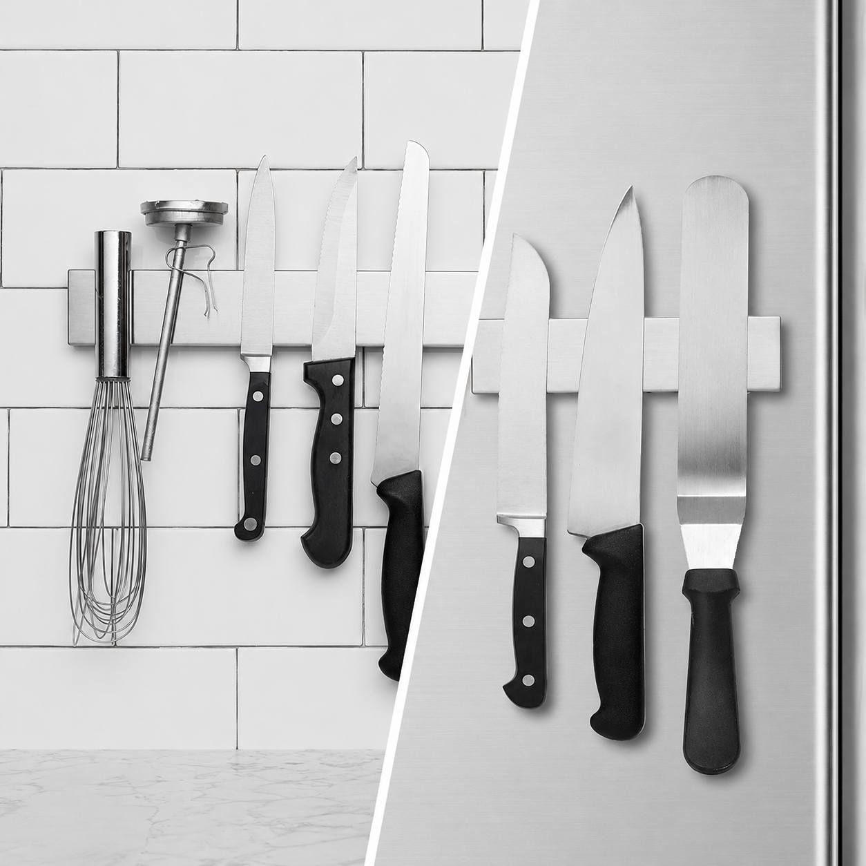 14 Inch Stainless Steel Magnetic Knife & Tool Holder Bar