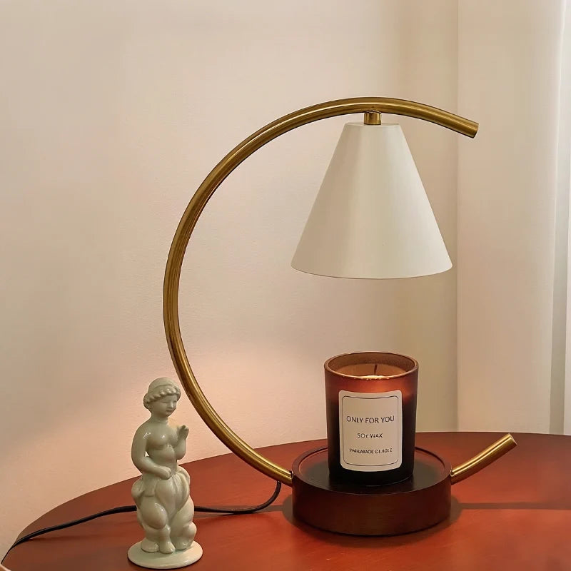 Moonveil Wax Warmer Lamp – Elegant Candle & Wax Melt Warmer
