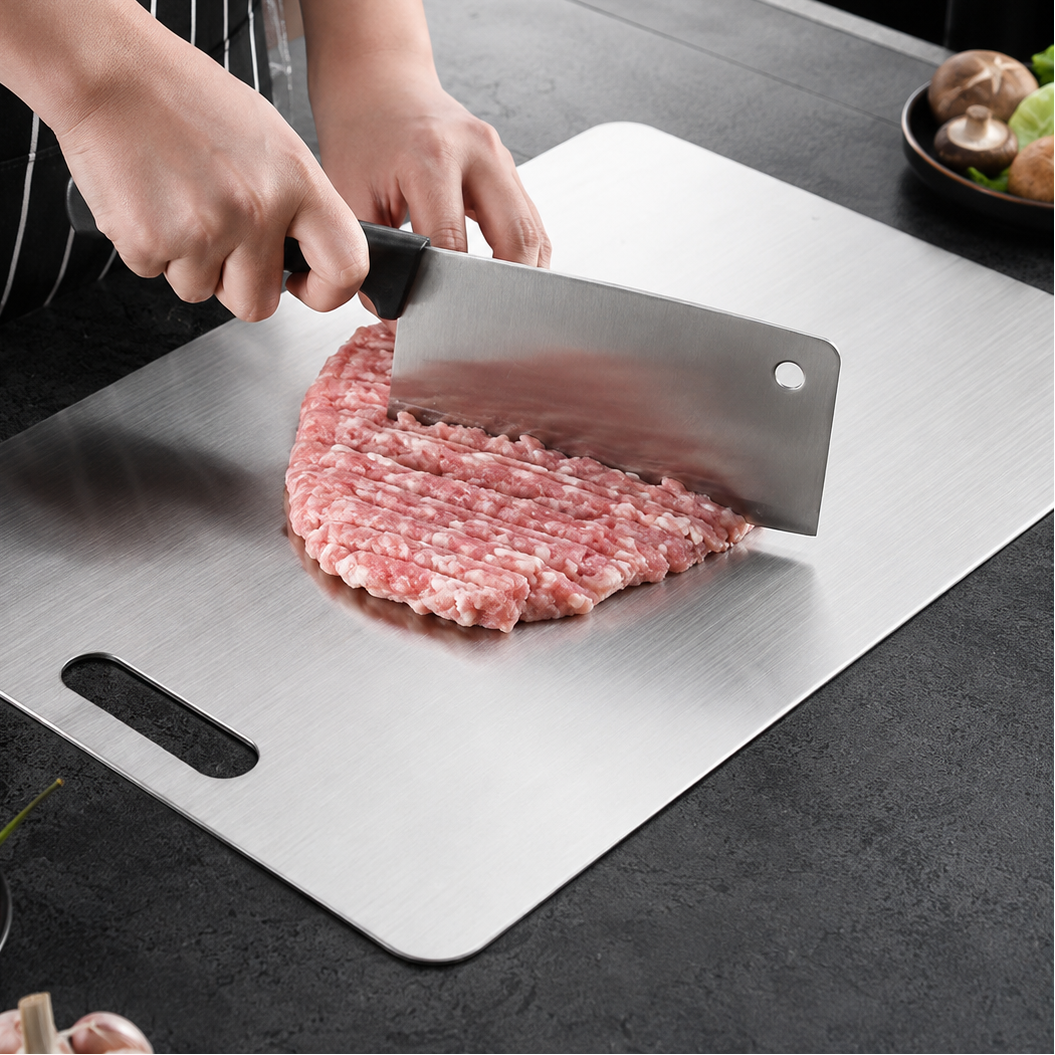 Modern Stainless Steel Cutting Board