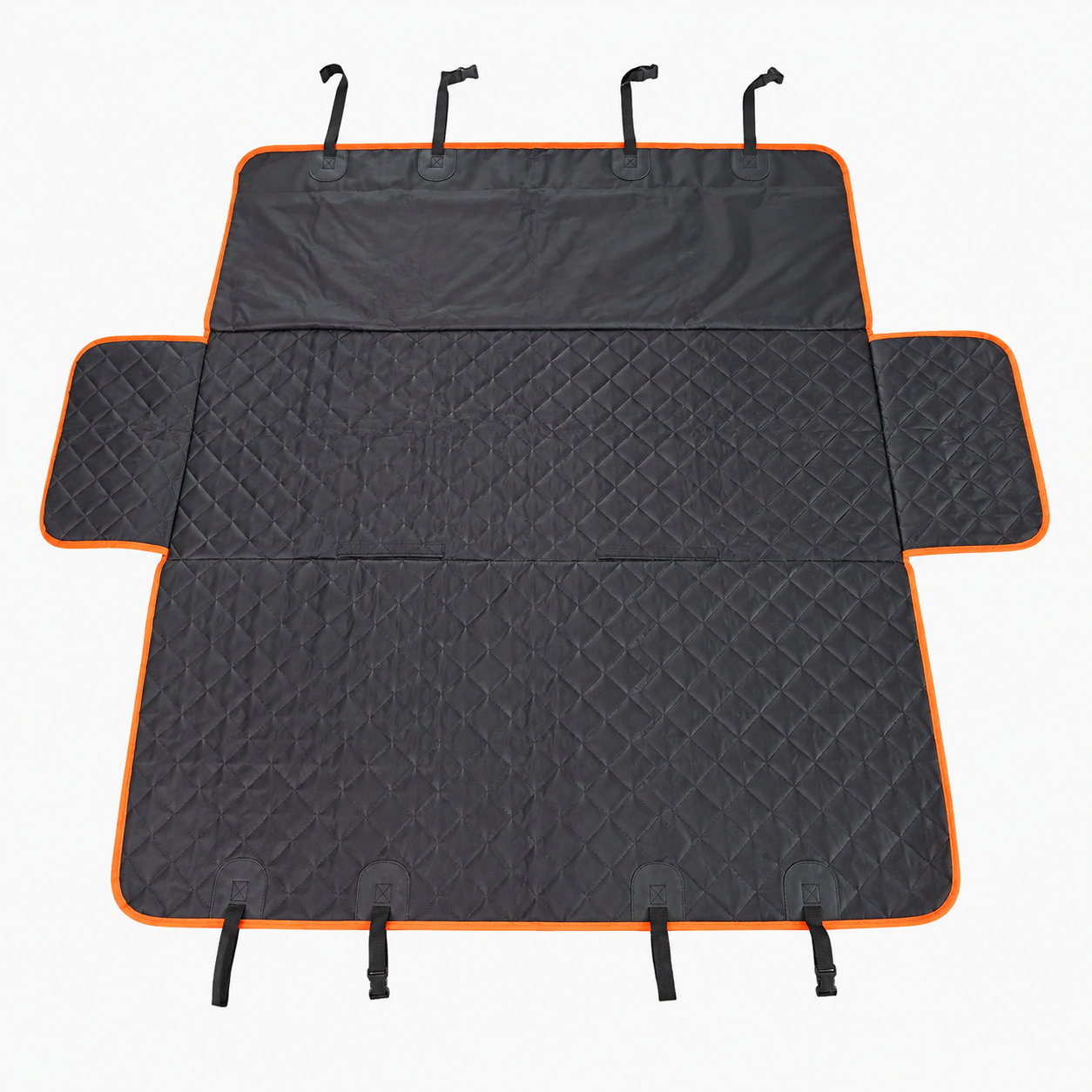 Pets & Supplies : Waterproof Black Car Seat Cover for Dogs - Universal, Extendable, Non-Slip, Full Protection in Standard (without hard floors) van Vandaliamo
