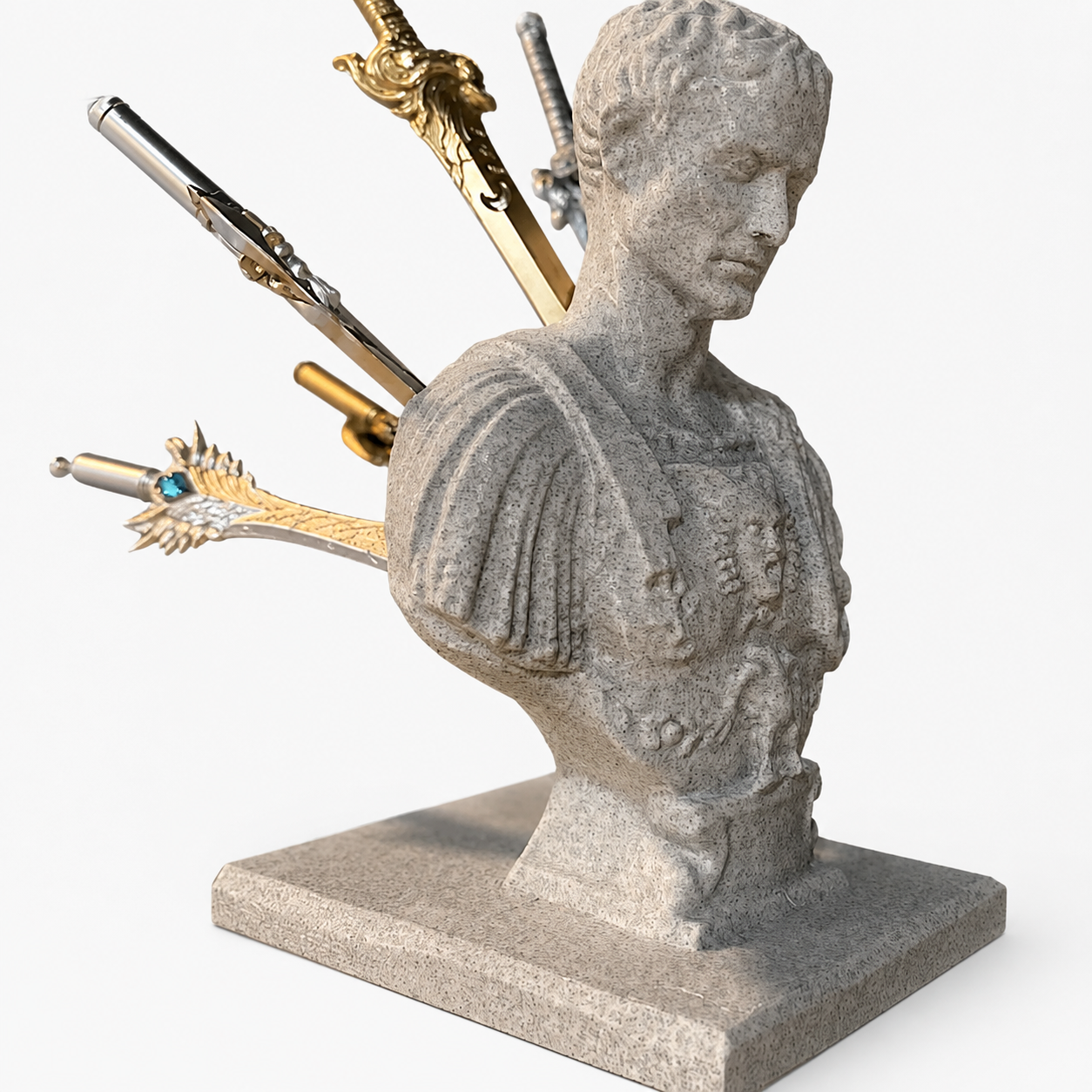 Vintage Desk Pen Holder