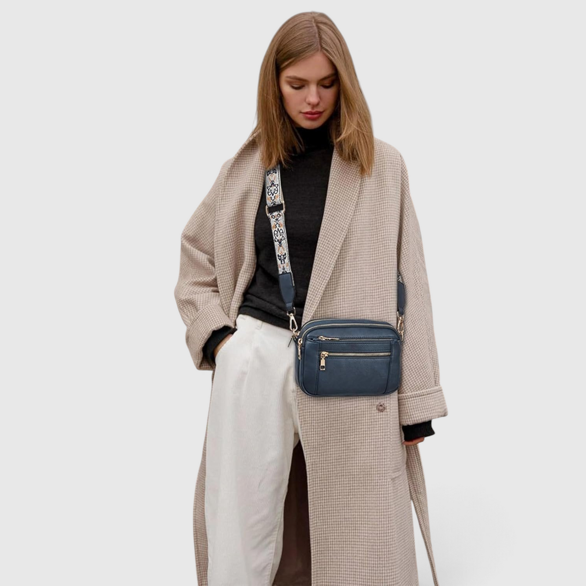 Women's Casual Crossbody Bag - Everyday Shoulder Bag