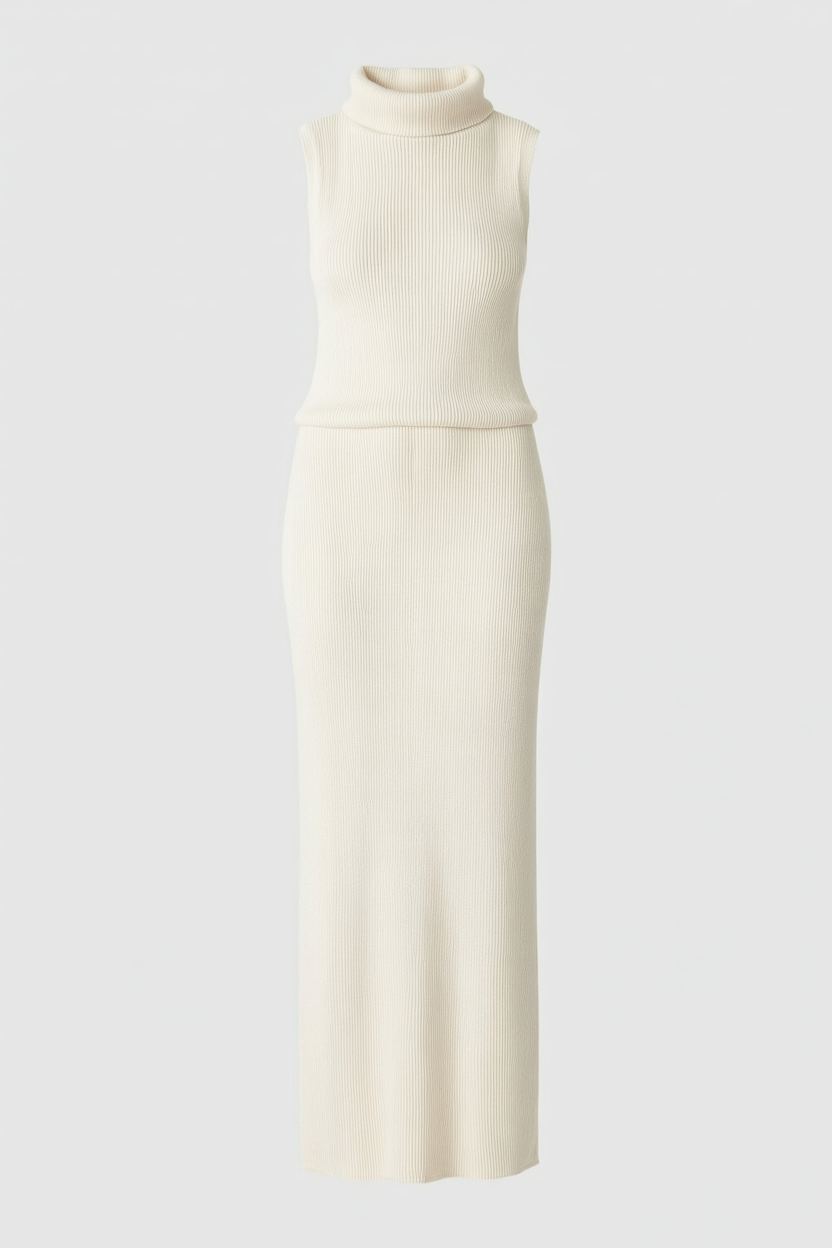 Women's Set : Women's Apricot Knit Skirt & Top Set - High-Quality in Apricot One Size van Vanda Liamo