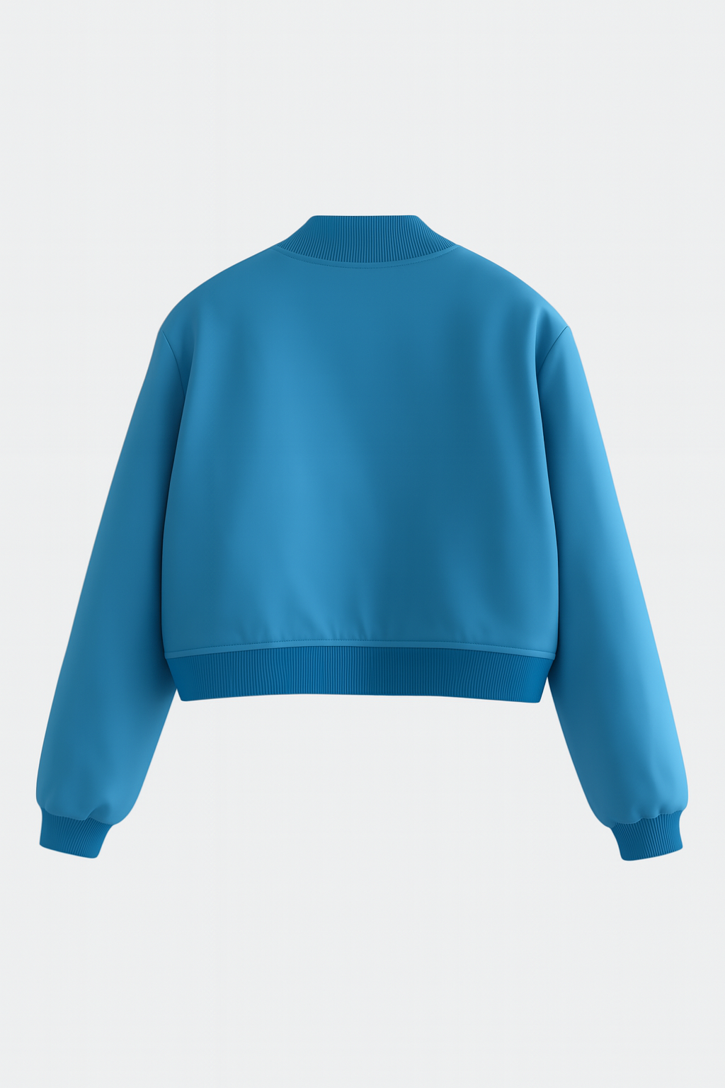 Jacket : Women's Blue Bomber Jacket in van Vanda Liamo