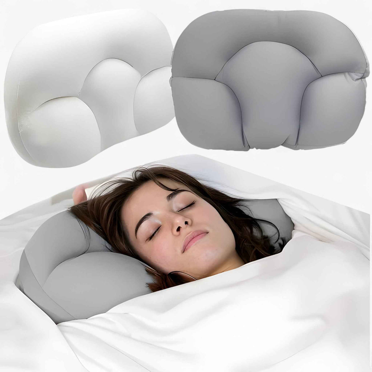 Cloud - Ultimativ komfort og sundhedsfremmende sovepude- €25 : Cloud Sleeping Pillow in van Vandaliamo