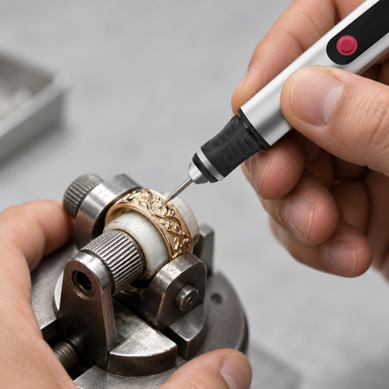Craft Engraving Tool - Rechargeable Electric Pen for Detail Work