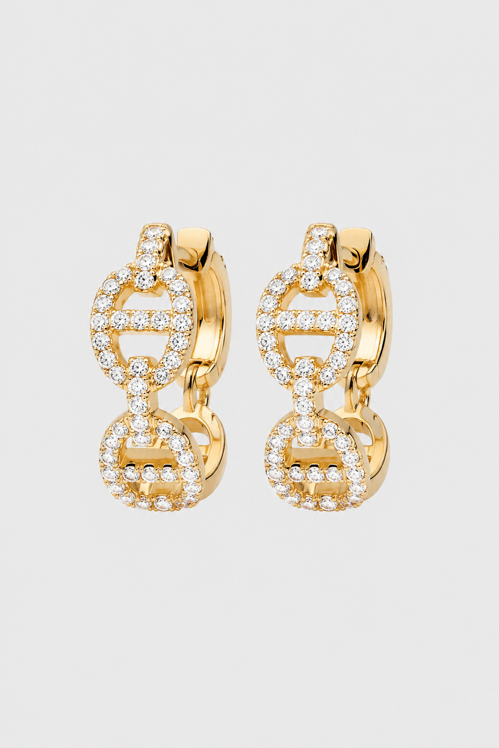 Classic Gold-Tone Statement Earrings – Lightweight & Effortlessly Chic