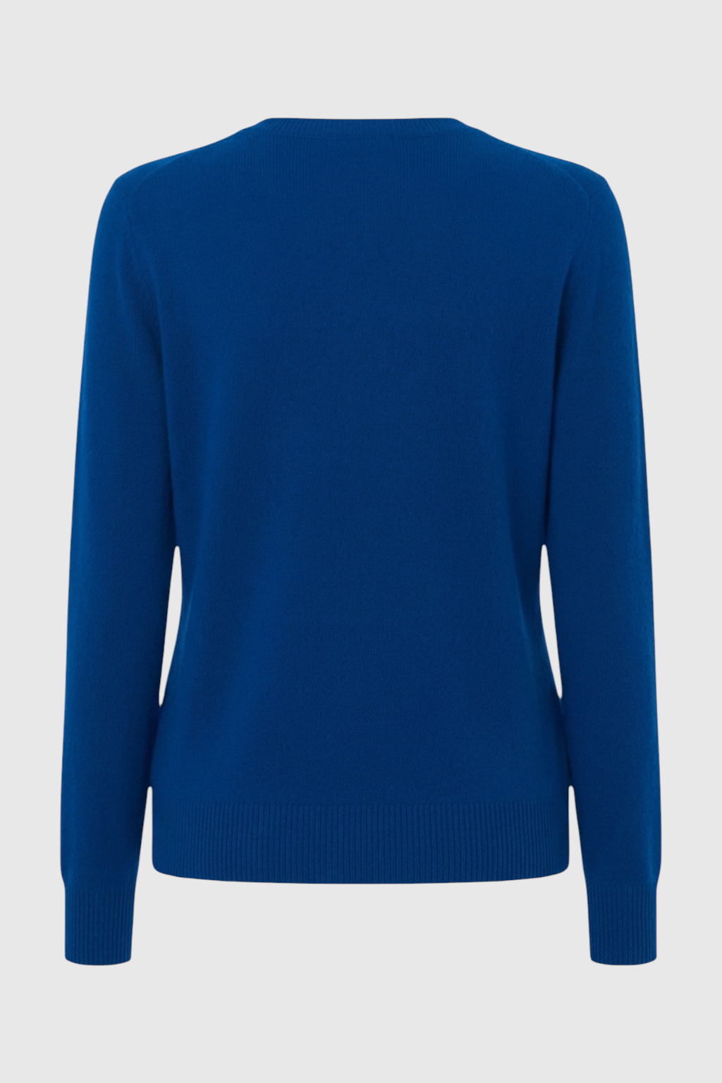 Sweater : Women's Dark Blue V-Neck Sweater in van Vanda Liamo