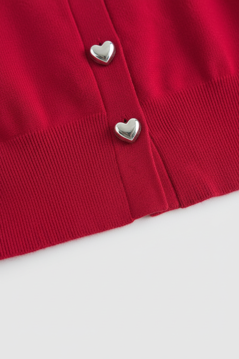 Cardigan : Women's Knit Cropped Cardigan Sweater - Soft & Stylish Button-Front Cardigan in van Vanda Liamo