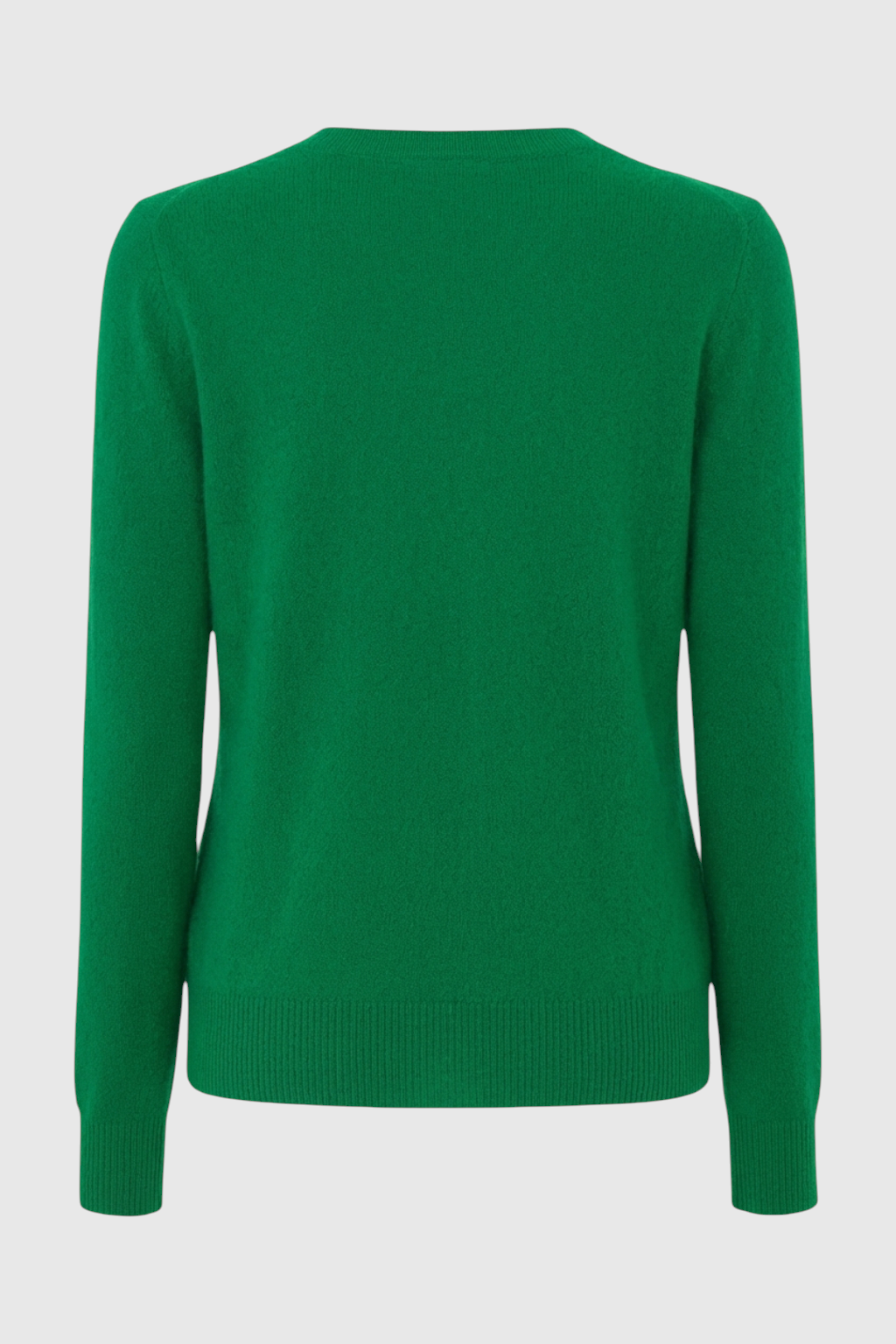 Sweater : Women's Green V-Neck Sweater in van Vanda Liamo