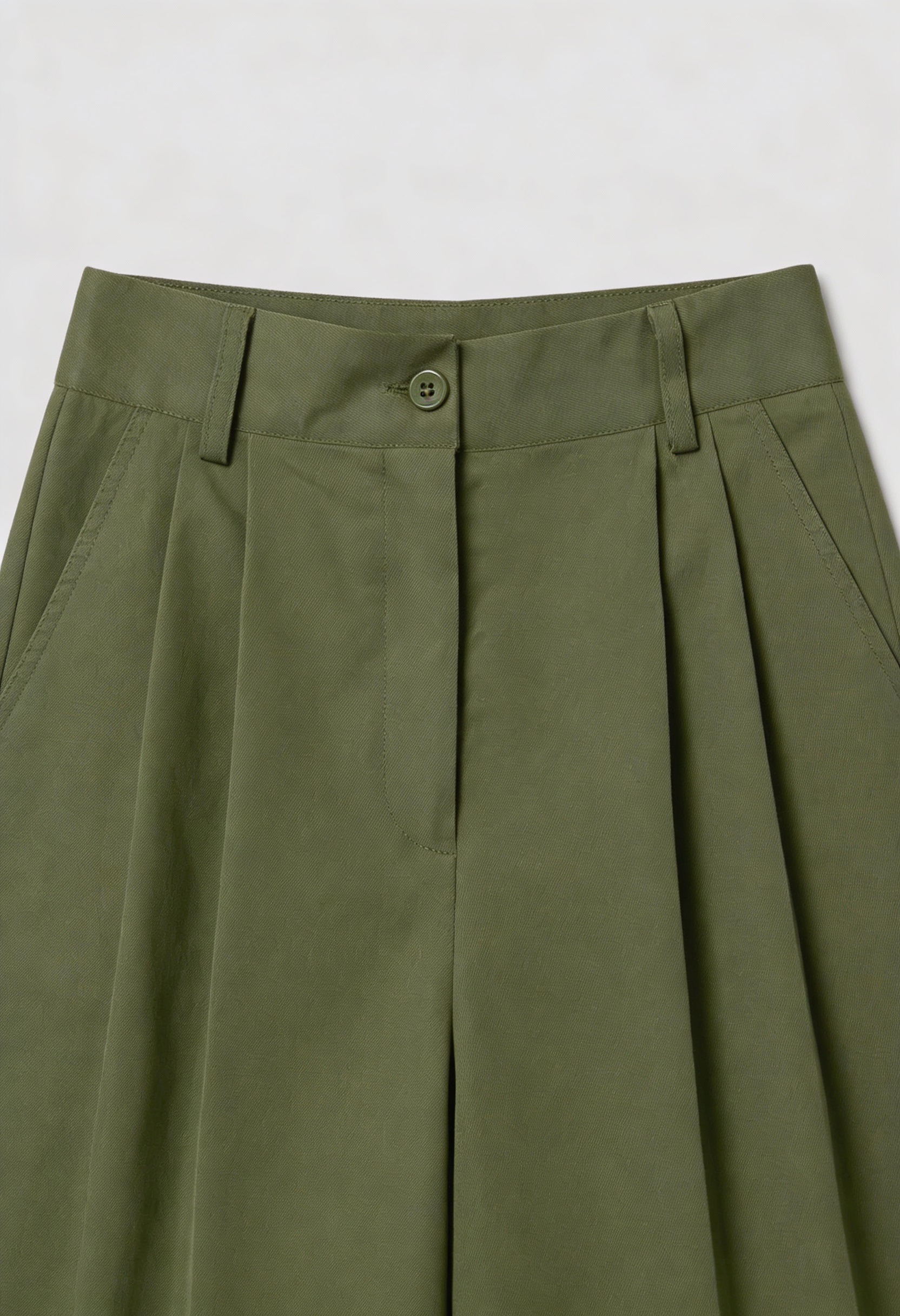 Pants : Women's Emerald Green Wide Leg Palazzo Pants - Flowy & Comfortable in van Vanda Liamo
