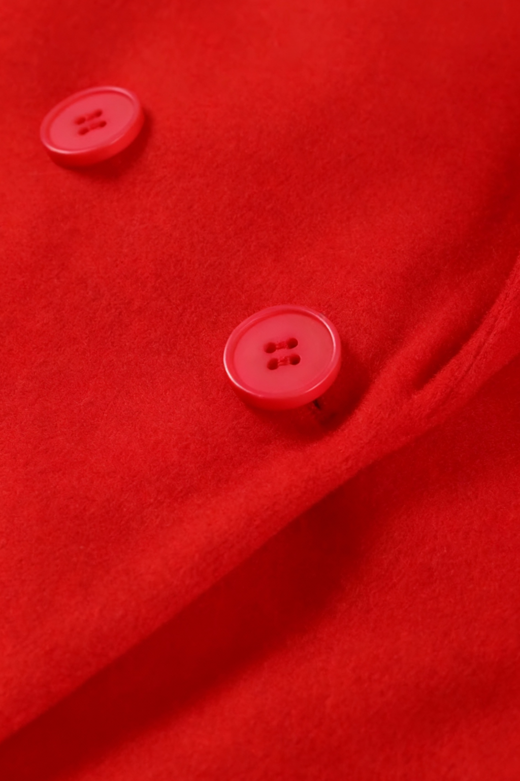 Coat : Women's Long Red Puffer Winter Coat - Warm & Stylish Outerwear in van Vanda Liamo