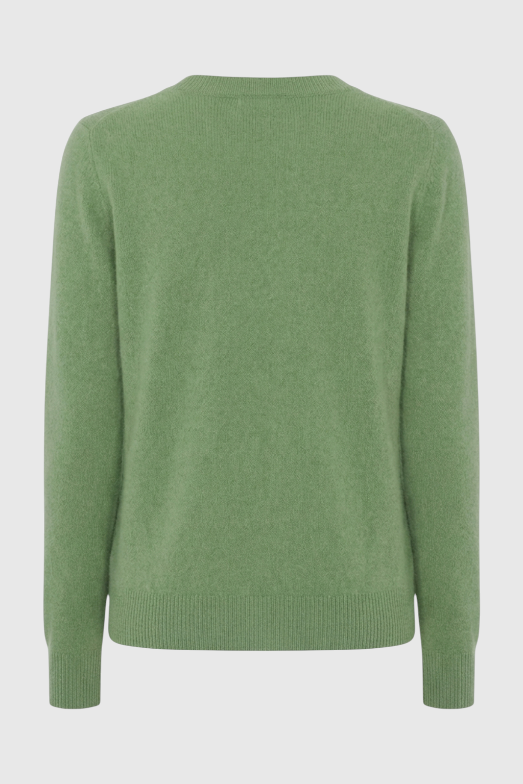 Sweater : Women's Olive Green V-Neck Sweater in van Vanda Liamo